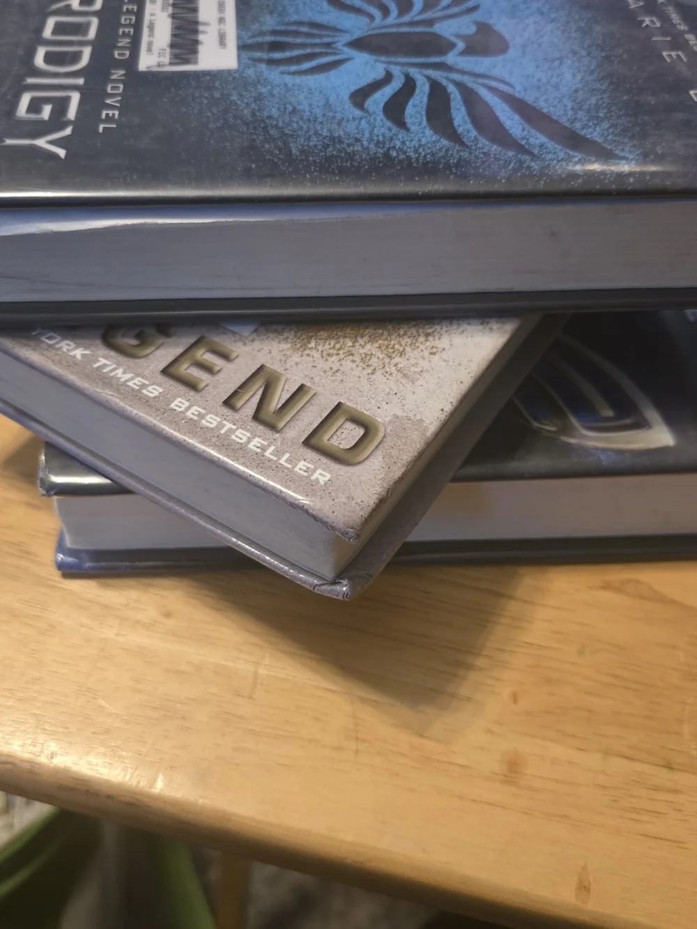 Legend Trilogy Set - Rebel, Prodigy, Legend - HARDCOVER - Lu, Marie - Ex Library